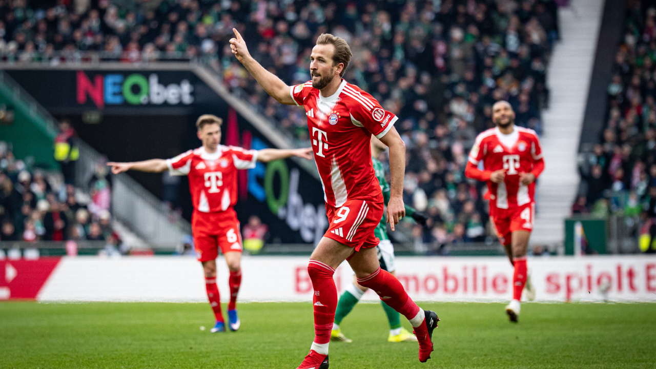 বায়ার্নের বড় জয়, ৫০০তম গোলে নতুন উচ্চতায় হ্যারি কেইন